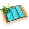 bambusový ručník 50x100 cm tyrkysový