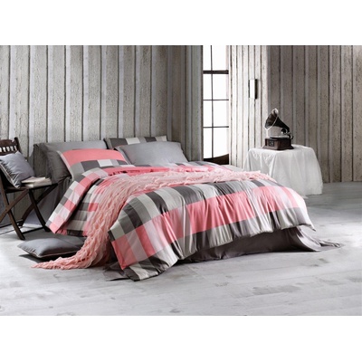 Saténové ložní povlečení PINK