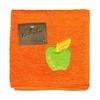 Utěrka VALENTINI s výšivkou ovoce oranžová