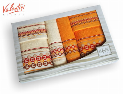 Dárkové balení ručníků VALENTINI 6 ks